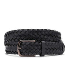 Cinto Masculino Casual Fascar Preto em Couro