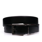 Cinto Masculino Social Fascar Dupla Face Preto Em Couro
