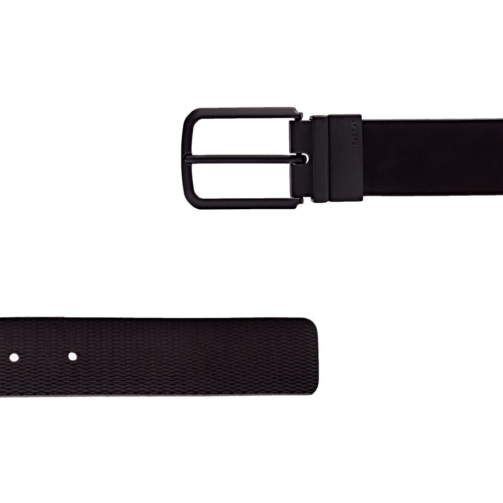 Cinto Masculino Casual Fascar Dupla Face Em Couro