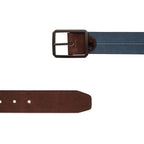 Cinto Masculino Casual Fascar Dupla Face Em Couro