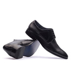 Sapato Masculino Social Fascar Derby Preto Em Couro