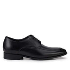 Sapato Masculino Social Fascar Airtech Derby Preto Em Couro