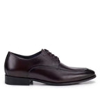 Sapato Masculino Social Fascar Airtech Derby Marrom Em Couro