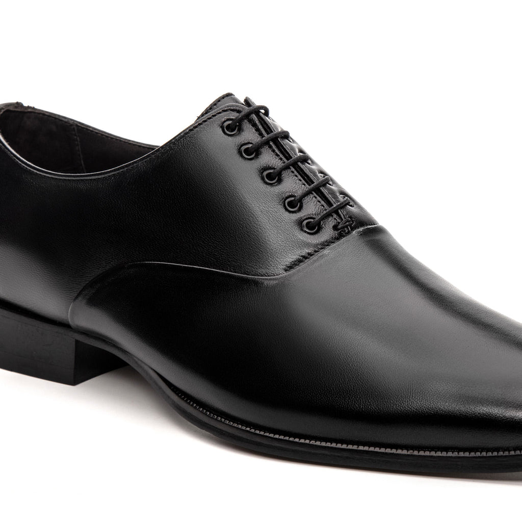 Sapato Masculino Social Fascar Oxford Preto em Couro
