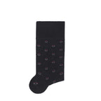 Meia Masculina Social Fascar Cano Longo em Bambu