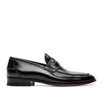 Mocassim Masculino Social Fascar Penny Loafer Preto em Couro