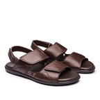 Sandália Masculina Fascar Lite Preto em Couro