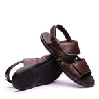 Sandália Masculina Fascar Lite Preto em Couro