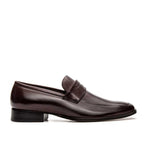 Mocassim Masculino Social Fascar Penny Loafer Marrom em Couro