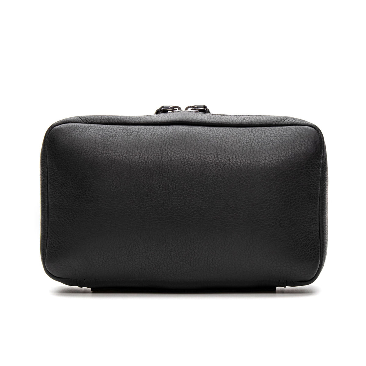Estojo Organizador Masculino Multifuncional Fascar Preto em Couro