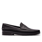 Mocassim Argentino Masculino Casual Fascar Penny Loafer Preto Em Couro