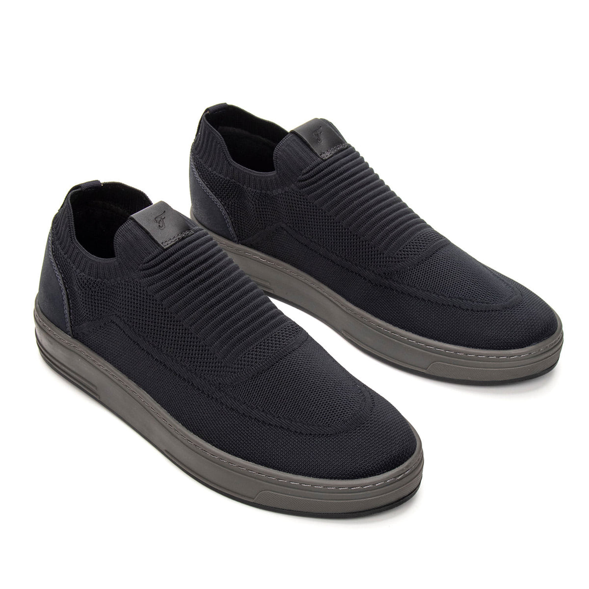 Tênis Casual Masculino Fascar IZI Cinza em Knit