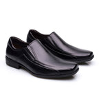 Mocassim Masculino Social Fascar Active Air Flow Preto Em Couro