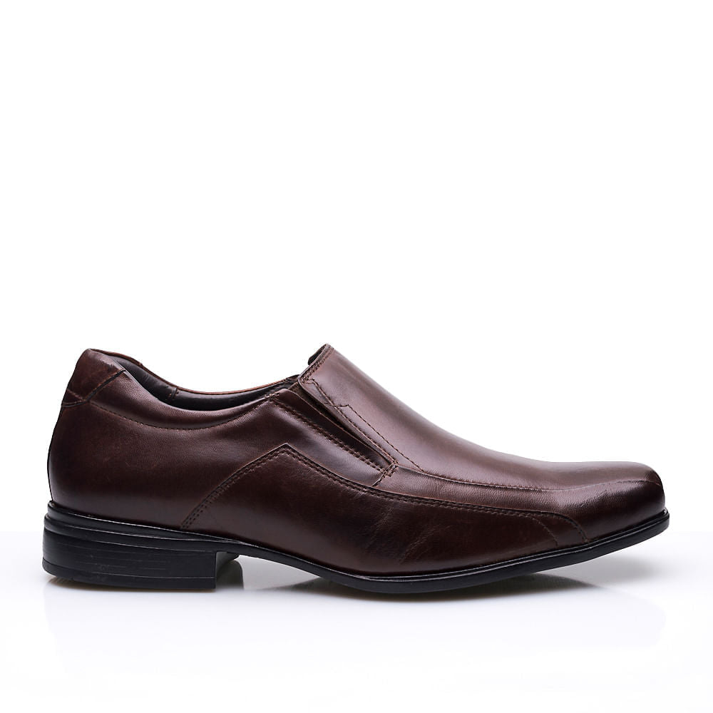 Mocassim Masculino Social Fascar Mouro Active Air Flow Em Couro