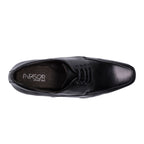 Sapato Masculino Social Fascar Derby Preto Em Couro