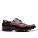 Sapato Masculino Social Fascar Derby Mouro Em Couro