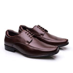 Sapato Masculino Social Fascar Derby Mouro Em Couro