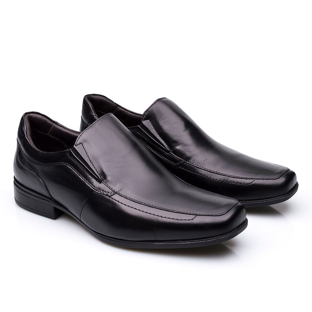 Mocassim Masculino Social Fascar Active Air Flow Em Couro