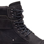 Coturno Masculino Fascar Cinza Chumbo Em Couro