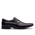 Mocassim Masculino Social Fascar Lite Preto Em Couro