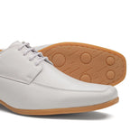 Sapato Masculino Casual Fascar Active Air Flow Branco Em Couro