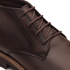 Bota Masculina Casual Fascar Lite Marrom Em Couro