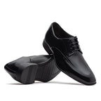 Sapato Masculino Social Fascar Derby Preto Em Couro