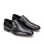 Mocassim Masculino Social Fascar Preto Em Couro