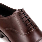 Sapato Social Masculino Fascar Oxford Cap Toe Em Couro