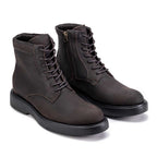 Bota Masculina Casual Fascar Lite Marrom Em Couro