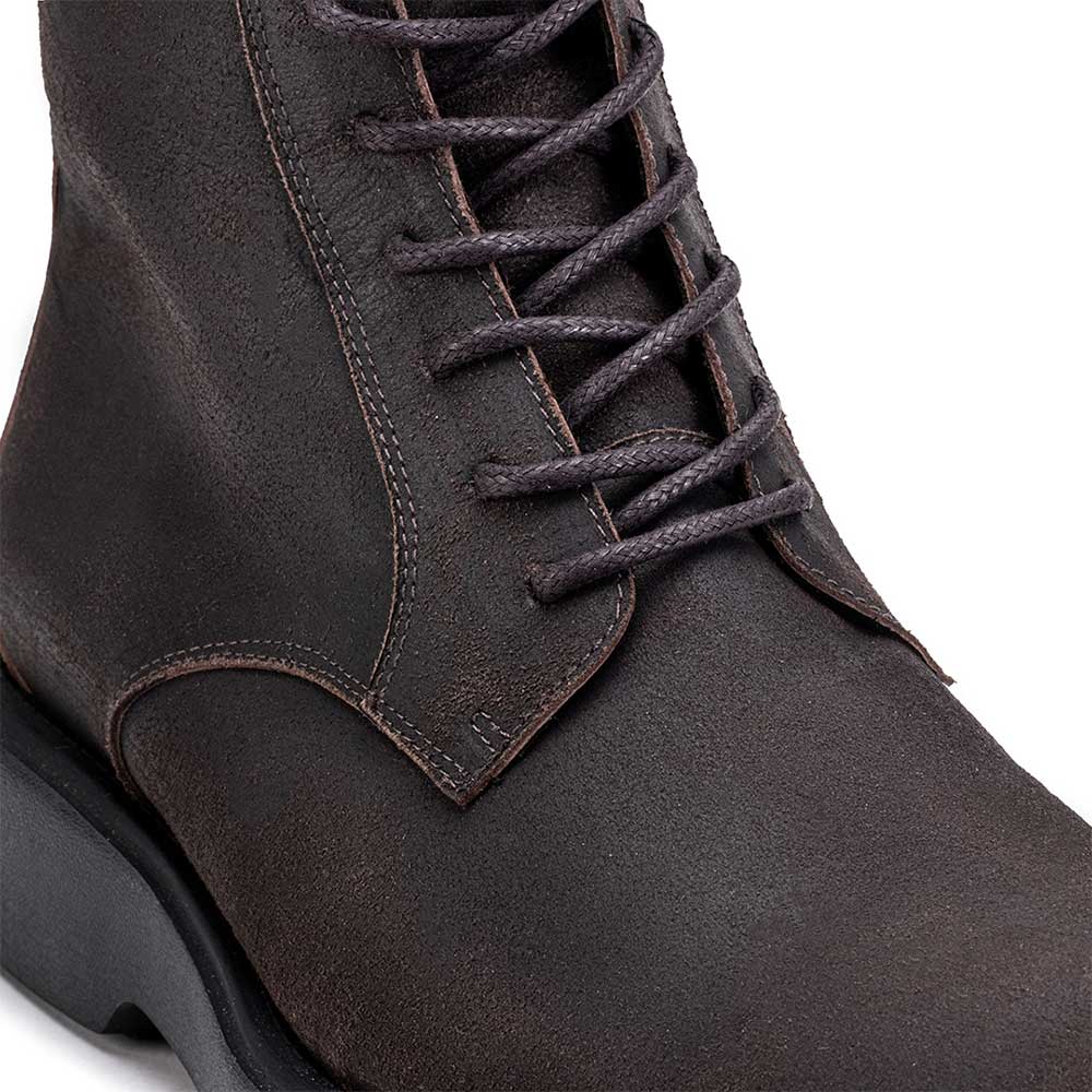 Bota Masculina Casual Fascar Lite Marrom Em Couro