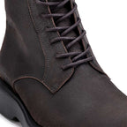 Bota Masculina Casual Fascar Lite Marrom Em Couro