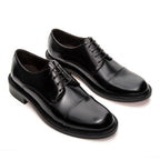 Sapato Masculino Social Fascar Derby Preto em Couro
