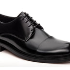 Sapato Masculino Social Fascar Derby Preto em Couro