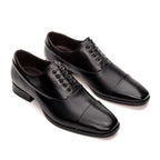 Sapato Masculino Social Fascar Oxford Preto em Couro