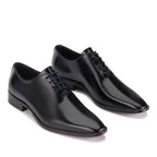 Sapato Masculino Social Oxford Wholecut Fascar Preto em Couro