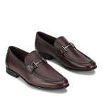Mocassim Masculino Casual Fascar Marrom em Couro