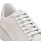 Tênis Masculino Casual Fascar Cinza em Couro