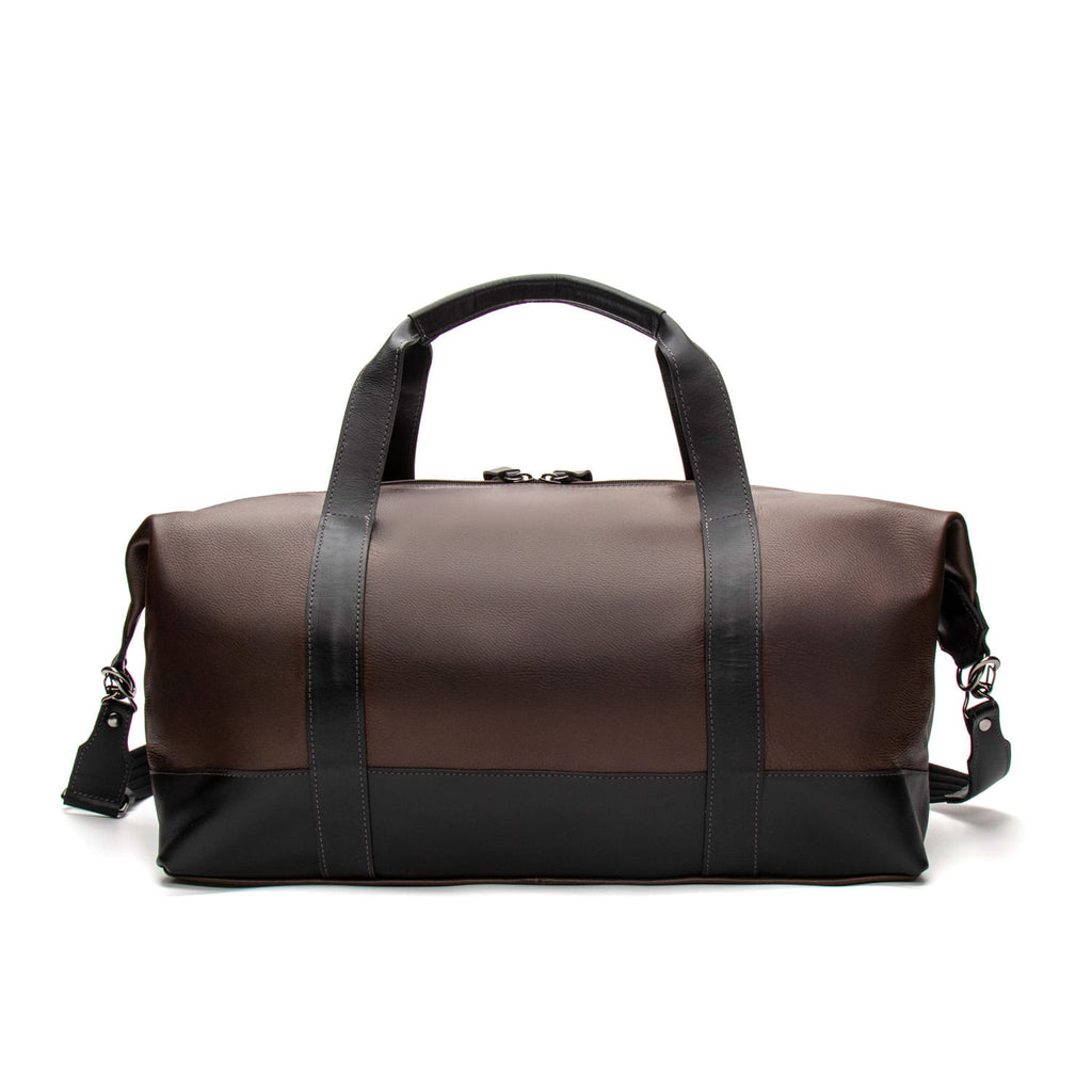 Bolsa Masculina de Viagem Fascar Marrom em Couro