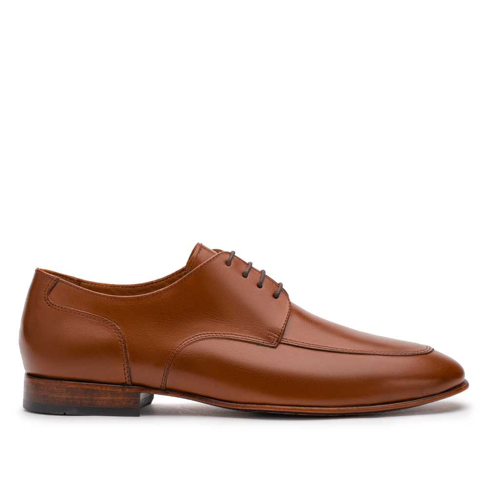 Sapato Masculino Social Fascar Marrom Em Couro