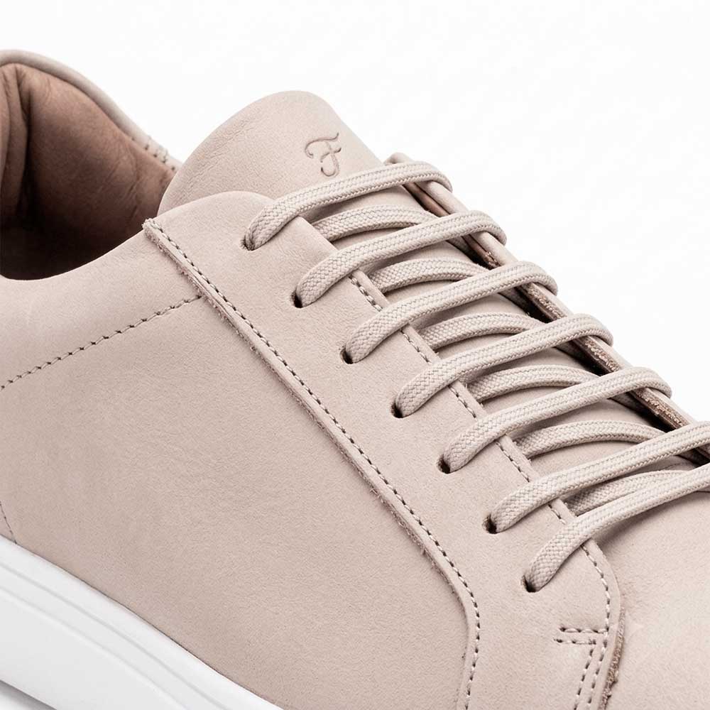 Sapatênis Masculino Casual Fascar Braga Off-White Em Couro