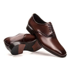 Sapato Masculino Social Fascar Oxford Marrom em Couro