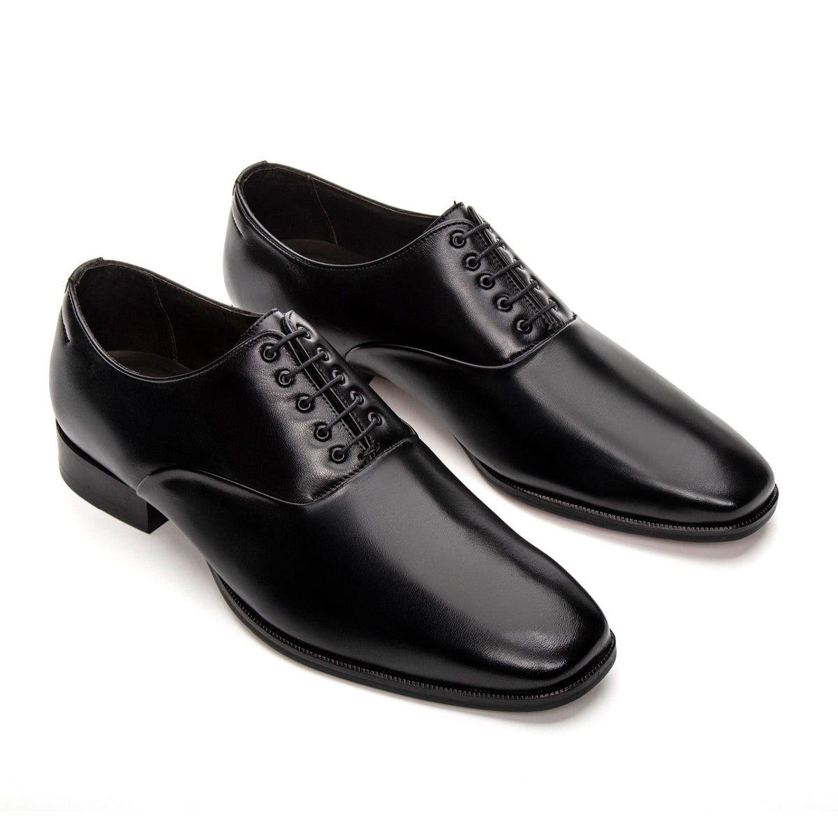Sapato Masculino Social Fascar Oxford Preto em Couro