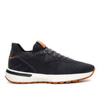 Tênis Casual Masculino Jogging Fascar IZI Azul- Marinho em Knit