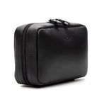 Estojo Organizador Masculino Multifuncional Fascar Preto em Couro