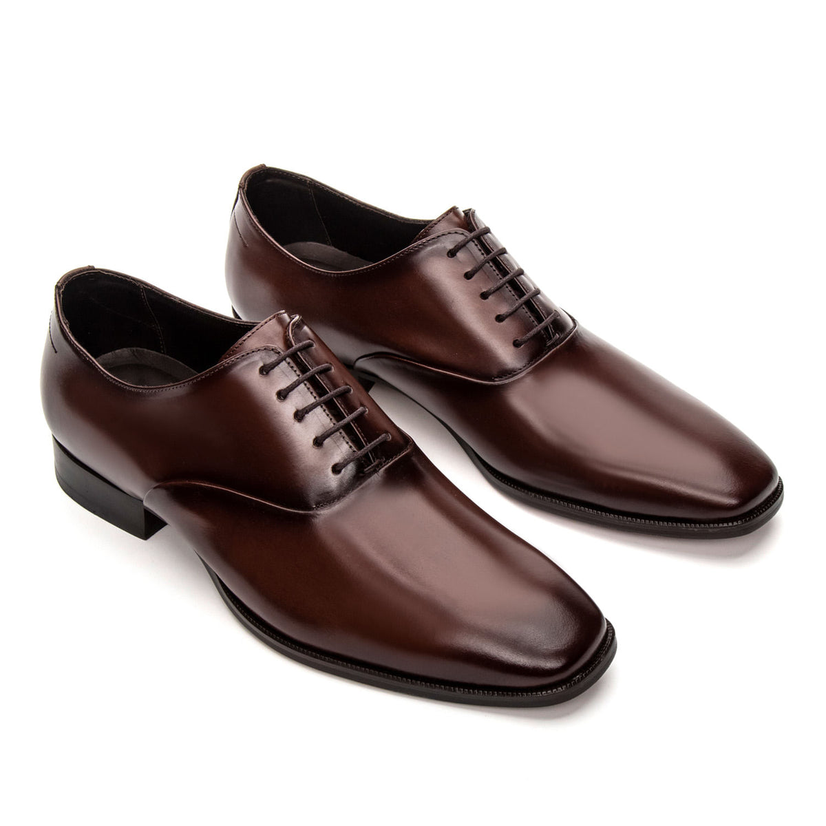 Sapato Masculino Social Fascar Oxford Marrom em Couro