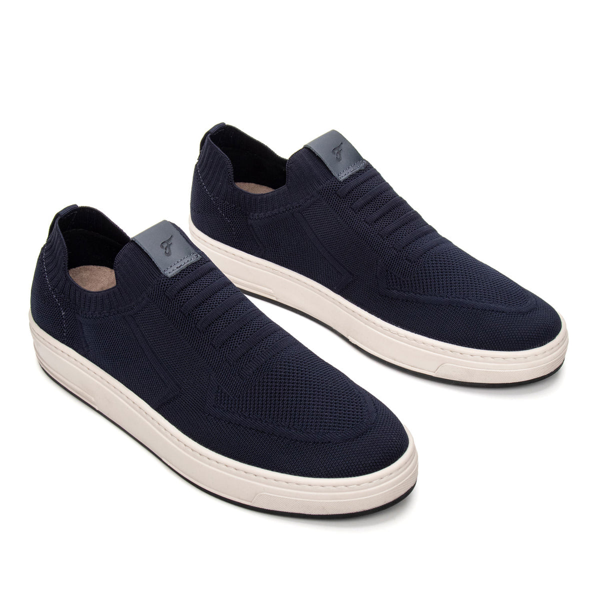 Tênis Casual Masculino Fascar IZI Azul em Knit