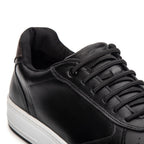 Tênis Casual Masculino Fascar IZI Preto em Couro