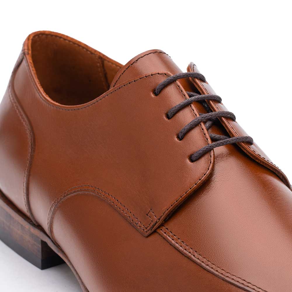 Sapato Masculino Social Fascar Marrom Em Couro