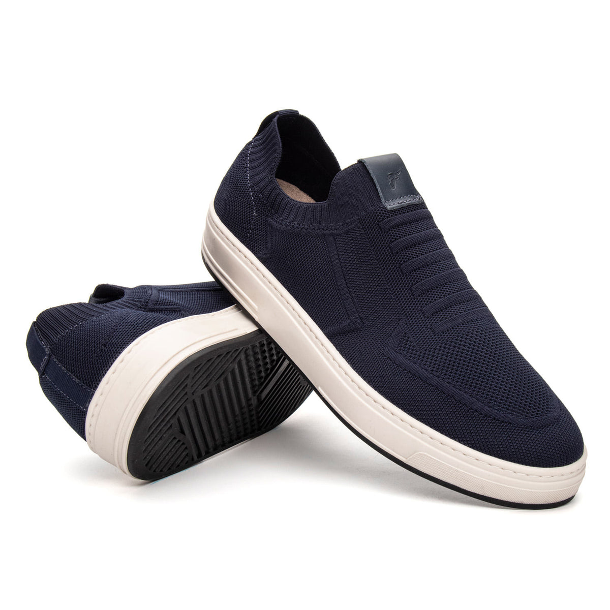 Tênis Casual Masculino Fascar IZI Azul em Knit